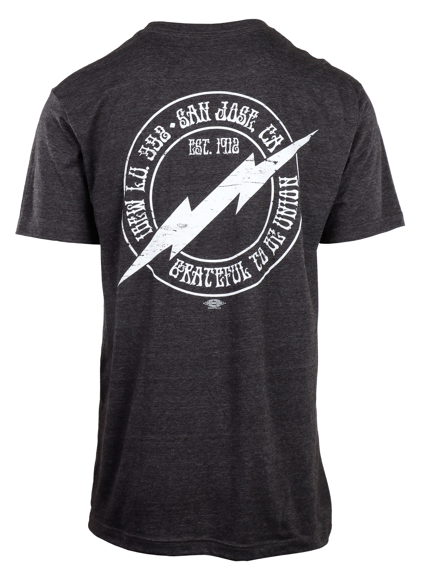 Short Sleeve Gray Bolt T-Shirt