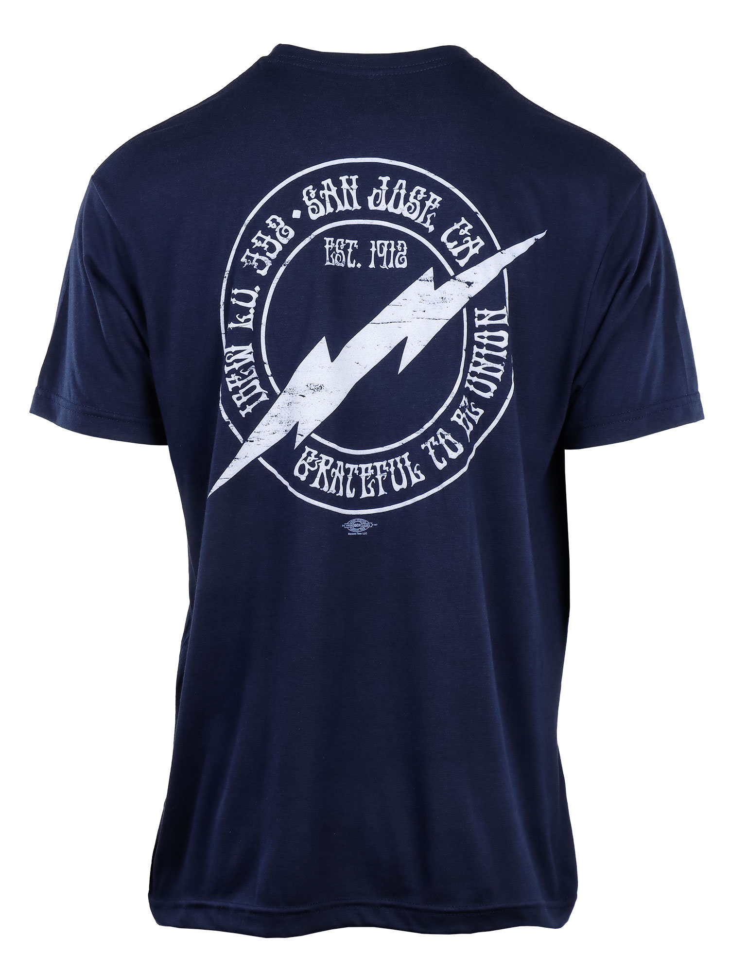 Short Sleeve Navy Bolt T-Shirt