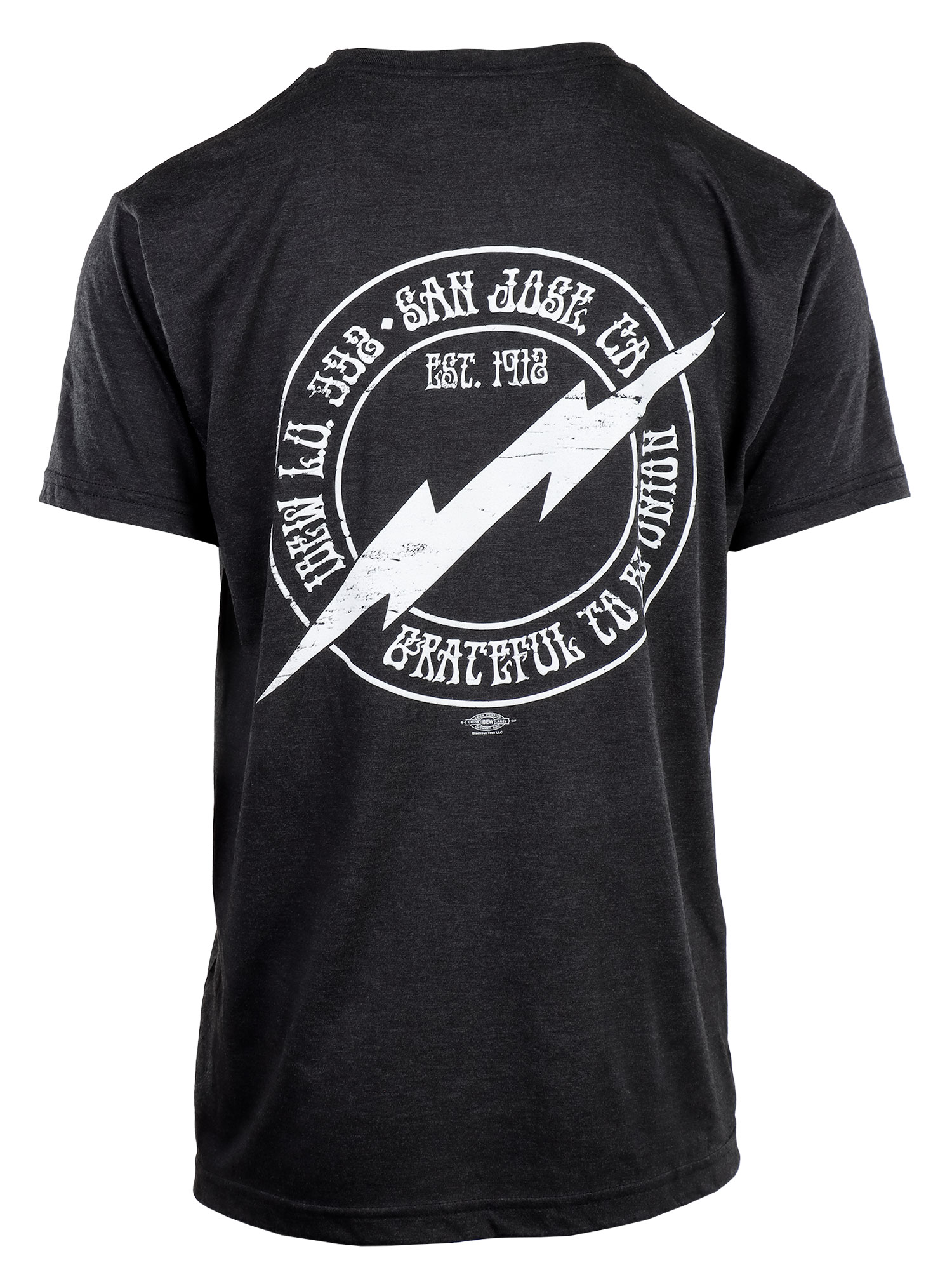 Short Sleeve Black Bolt T-Shirt